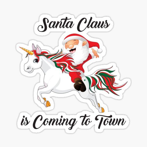 ✨Cool✨ Santa Claus is coming to town! FREE santa stickers will