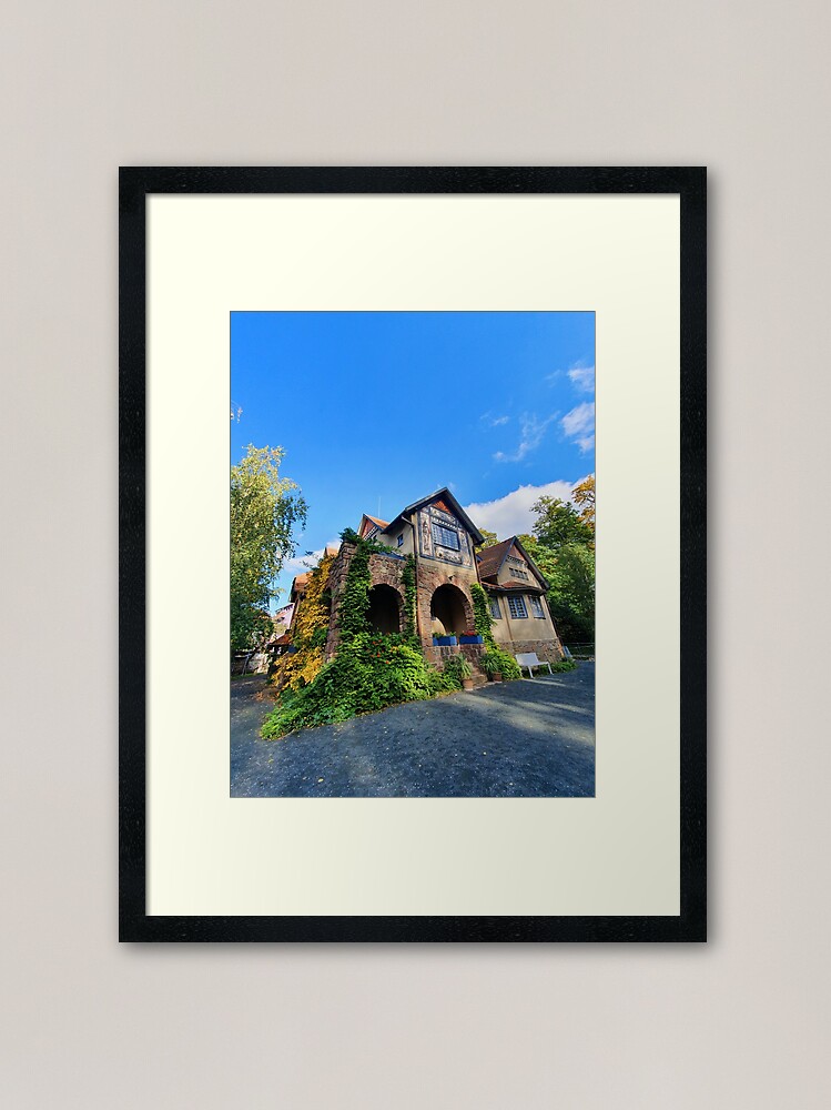 Thumbnail 1 of 7, Framed Art Print, Brno Architectural Gem designed and sold by TalBright.