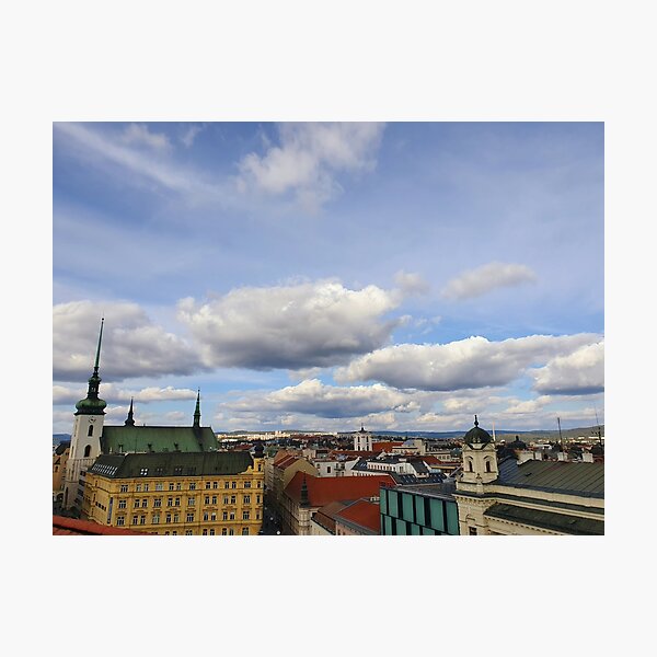 Brno from above Photographic Print