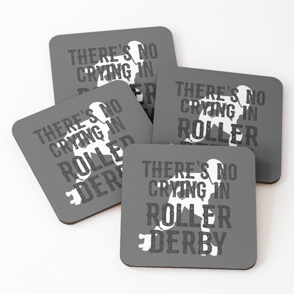 Item preview, Roller Derby Theres No Crying In Roller Derby designed and sold by kudostees.