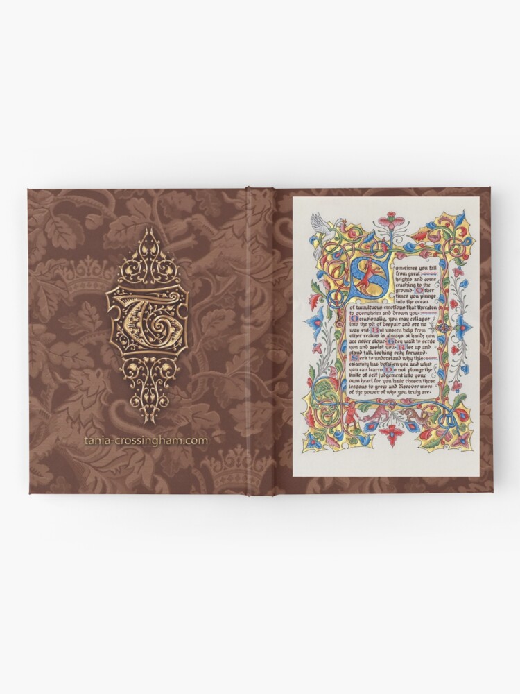 Alternate view of Medieval Illumination - The Fall Hardcover Journal