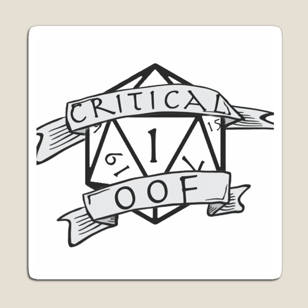 Item preview, DnD Critical Oof designed and sold by Redheadedtyrant.