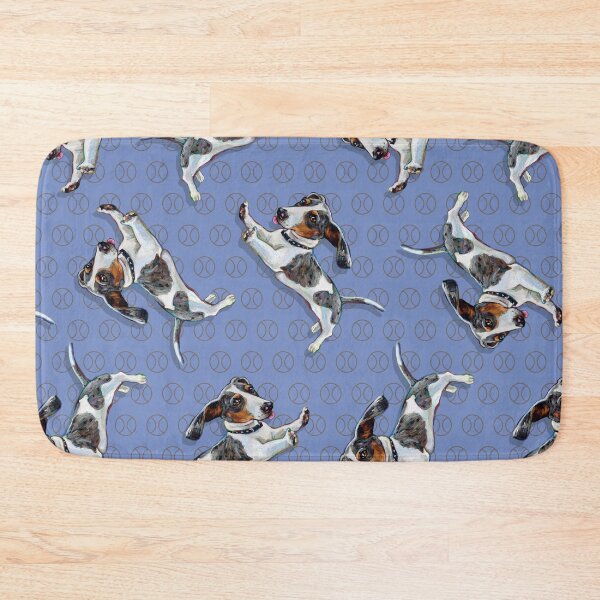Item preview, Cute Dachshund and Tennis Ball Pattern designed and sold by RobertPhelpsArt.