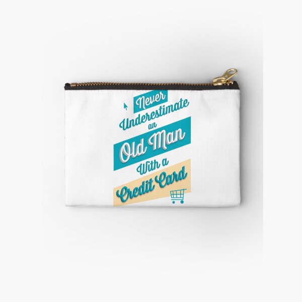 Item preview, Never Underestimate an Old Man With a Credit Card designed and sold by EdifyEra.