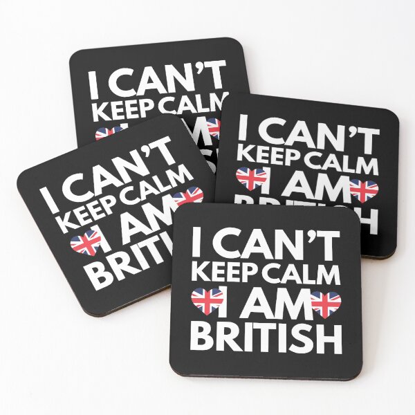 Item preview, I Cant Keep Calm, I am British from Britain designed and sold by HelloFromAja.