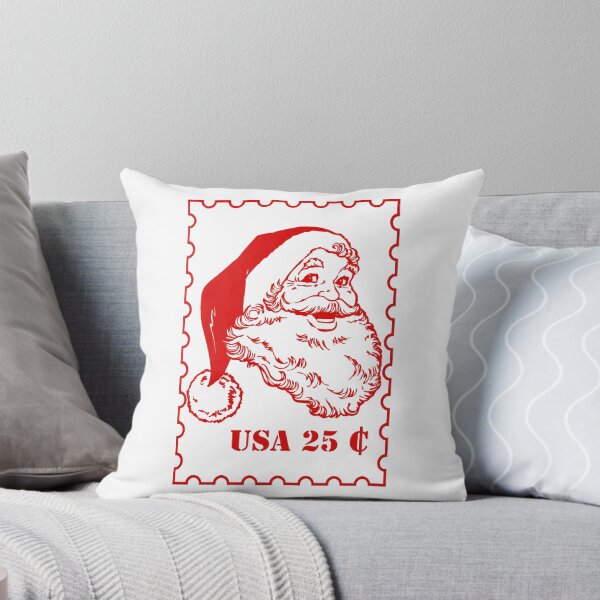 Item preview, santa postal stamp white designed and sold by GSunrise.