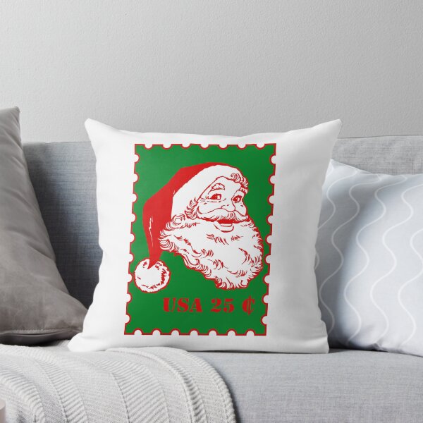 Item preview, santa postal stamp green  designed and sold by GSunrise.