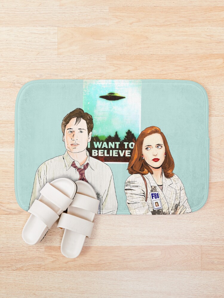 Alternate view of The X files the truth is out there I want to believe by Mimie Bath Mat