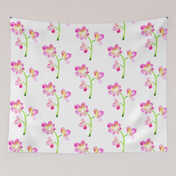 Artikelvorschau, Pinke Blume entworfen und verkauft von PaintedbyCarol.