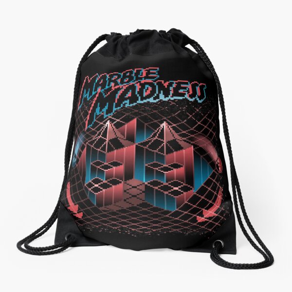 Madness Marbles Drawstring Bag