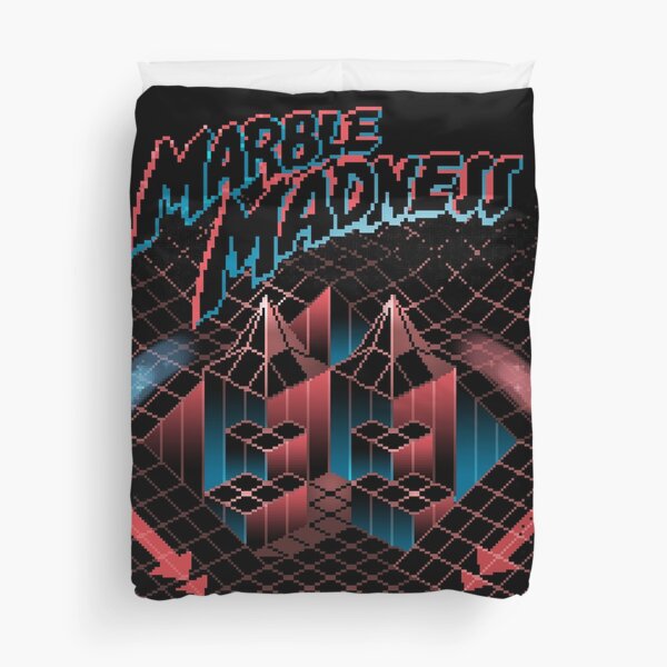 Madness Marbles Duvet Cover