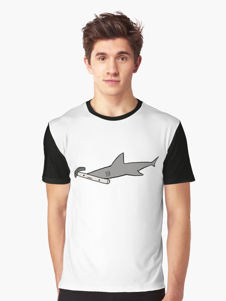 Hammerhead Shark Graphic T-Shirt for Sale by cheezup