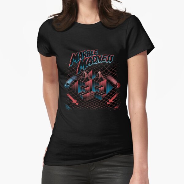 Madness Marbles Fitted T-Shirt
