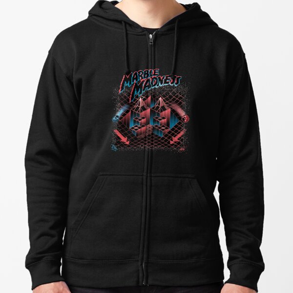 Madness Marbles Zipped Hoodie