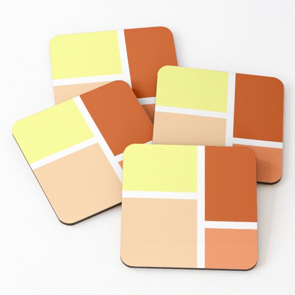 Item preview, Orange and yellow rectangles designed and sold by BattaAnastasia.
