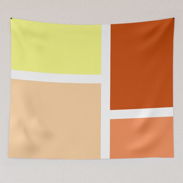 Item preview, Orange and yellow rectangles designed and sold by BattaAnastasia.