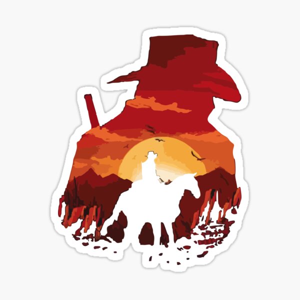 COWBOY Sticker