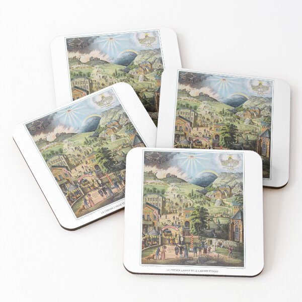 Item preview, Le Chemin Large et le Chemin Étroit designed and sold by Pictures With A Message.