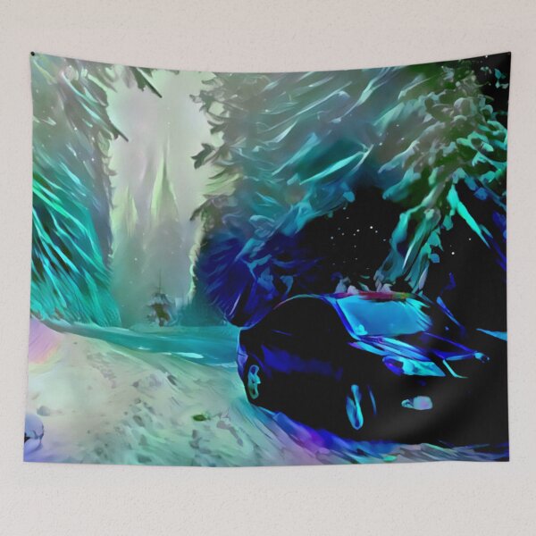 Item preview, Snowy Night Drive designed and sold by Alyxandre.