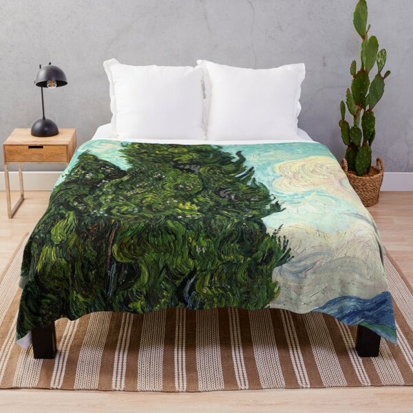 Item preview, Cypresses - Vincent van Gogh designed and sold by maryedenoa.