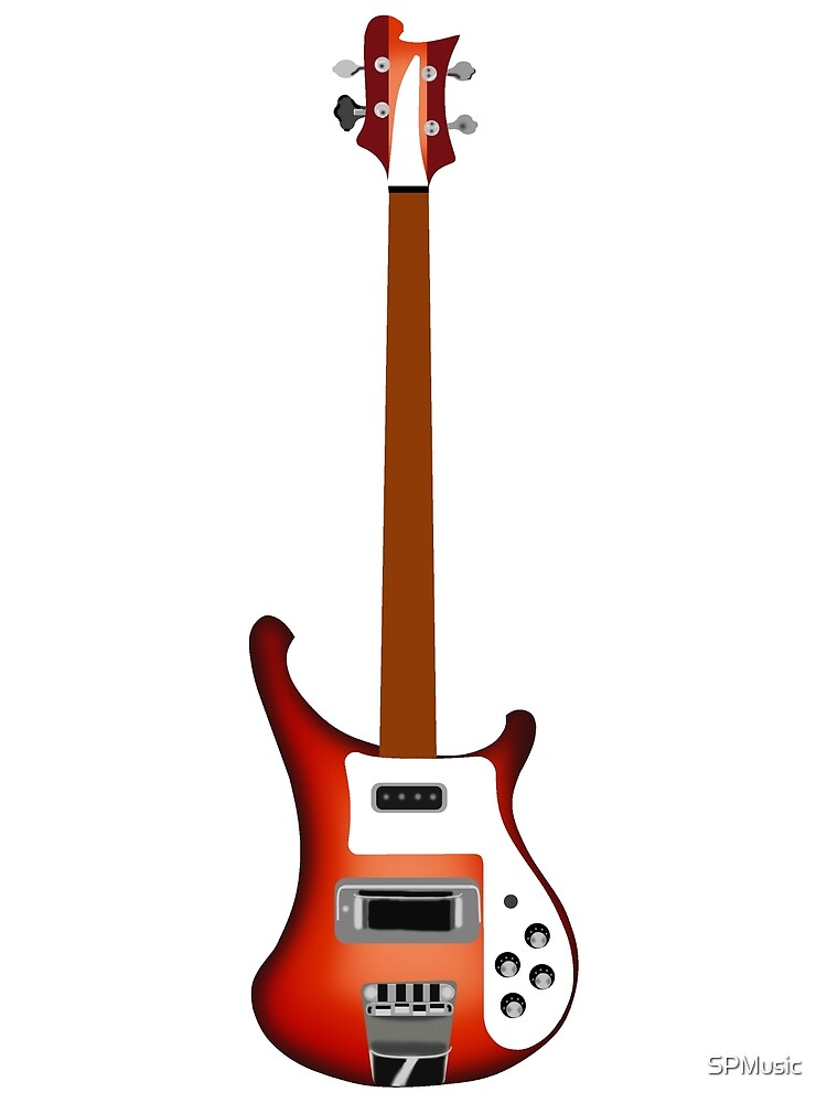 Fireglo 4001 Rick Bass Electric Bass Guitar Art Print for Sale by SPMusic