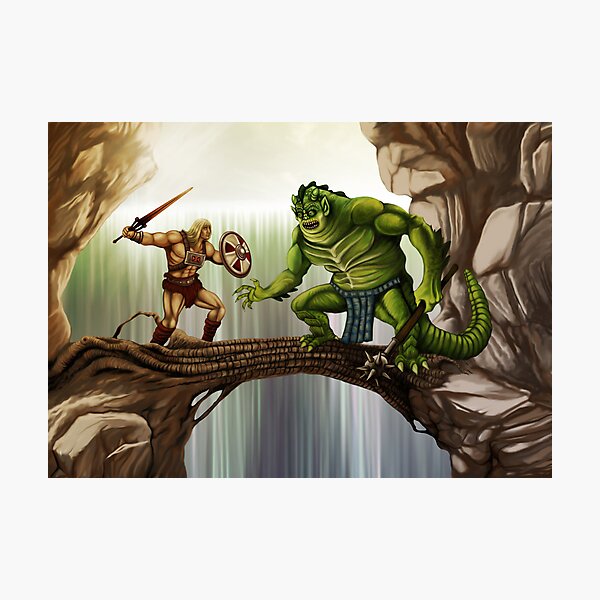 Item preview, He-Man versus Whiplash designed and sold by Crusader.