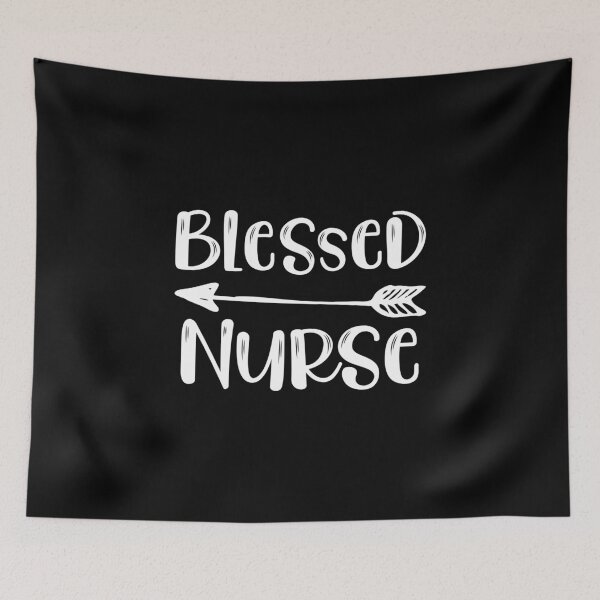 Item preview, Blessed Nurse Quote Arrow Cute Love Nursing Career Saying designed and sold by CreatedByHeidi.