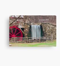 New England Grist Mill III Canvas Print