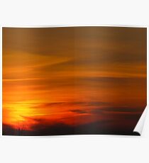 Bullet Sunset Poster