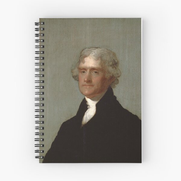 Item preview, Thomas Jefferson by Gilbert Stuart (1821) designed and sold by allhistory.