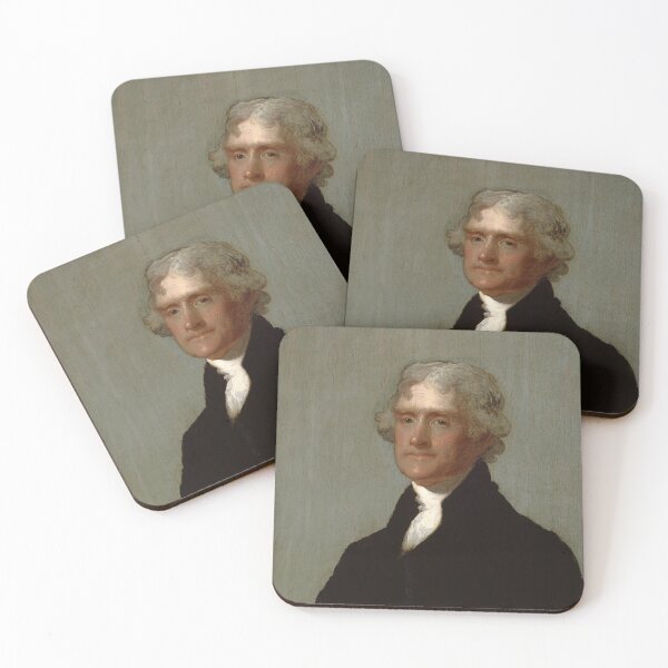 Item preview, Thomas Jefferson by Gilbert Stuart (1821) designed and sold by allhistory.