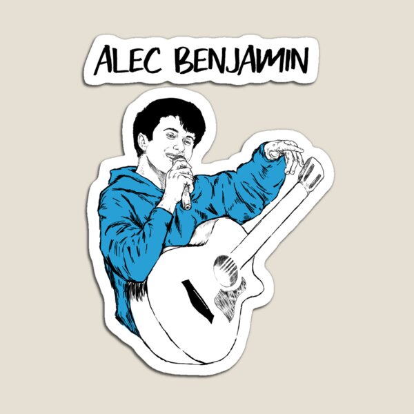 Alec Benjamin Magnets | Redbubble