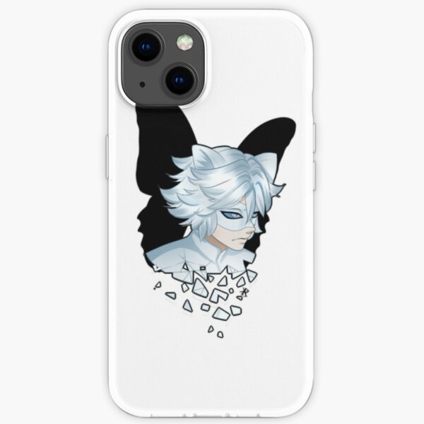 Fundas De Iphone De Chat Blanc Redbubble