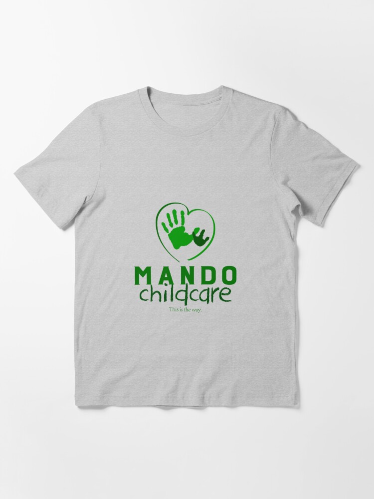 Mando daycare t shirt clearance