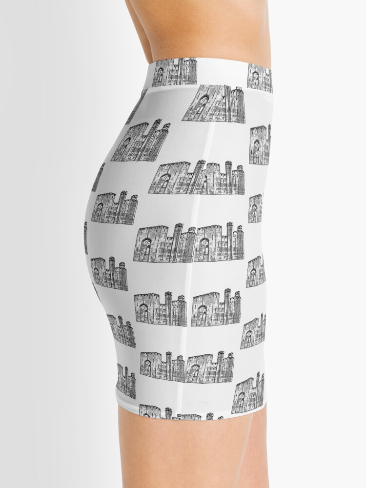 Alternate view of Caernarfon Castle Vector Mini Skirt