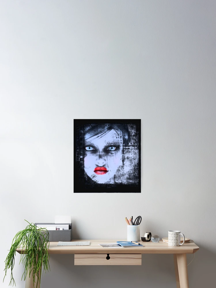Thumbnail 2 of 3, Poster, ..Red lips.. designed and sold by Shane Gallagher.
