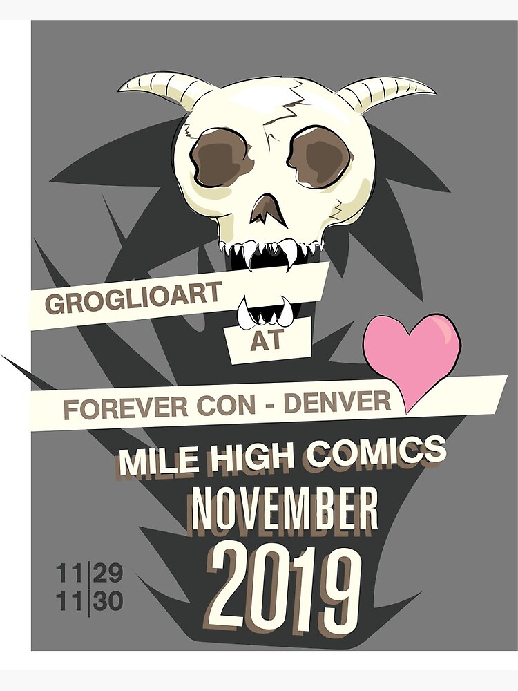 GroglioArt Con Poster by GroglioArt