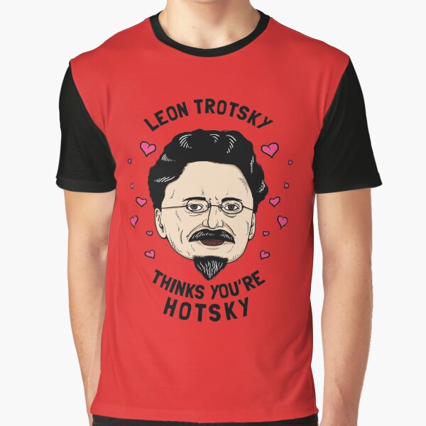 Vista previa del artículo con la obra «León Trotsky piensa que eres sexy», diseñado y vendido por Yipptee Shirts.