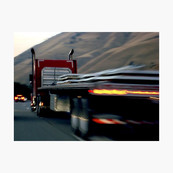 Aperçu de l'œuvre Truck snapshot - CA, USA créée et vendue par Barnewitz.