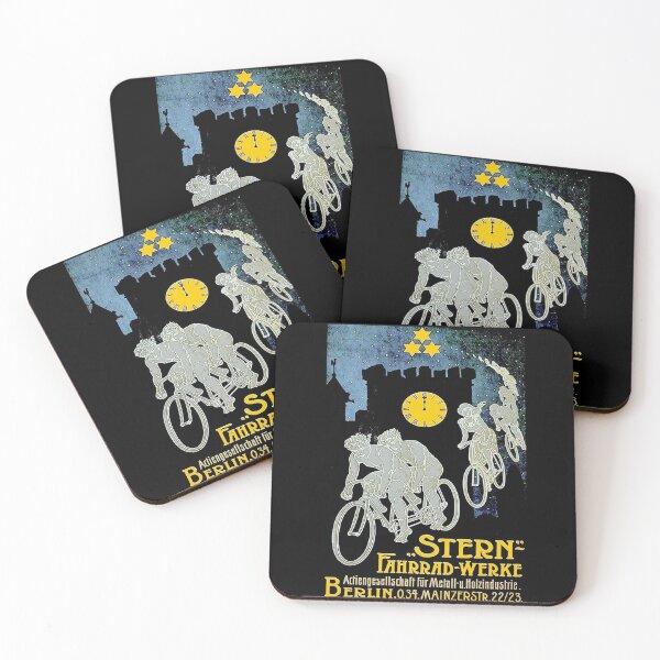 Item preview, STERN-FAHRRAD-WERKE : Vintage 1929 Bicycle Print designed and sold by posterbobs.