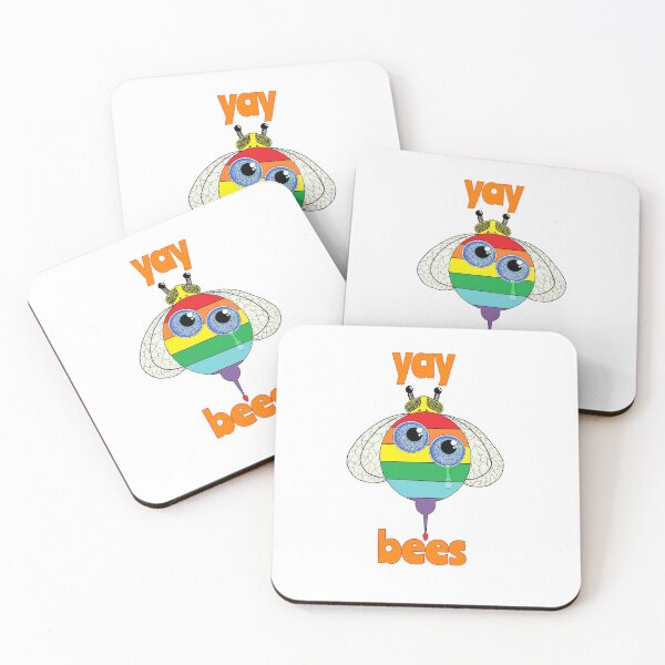 Item preview, yay bees designed and sold by zenferren.