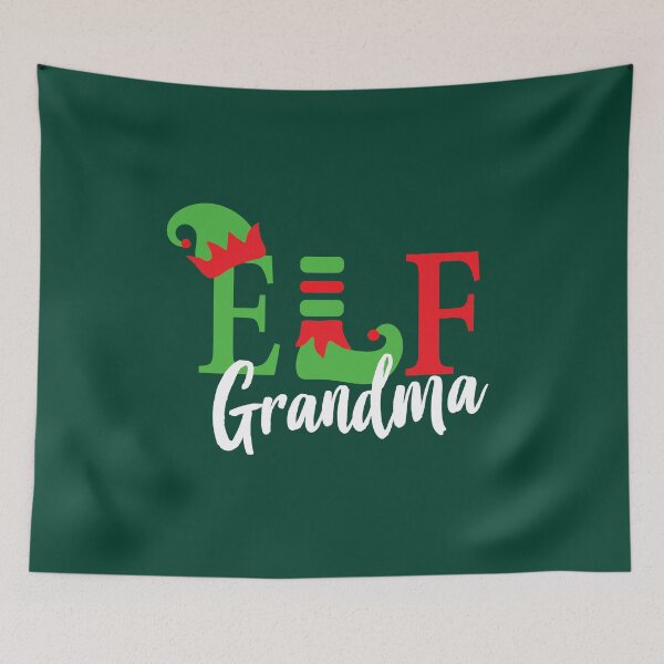 Item preview, Grandma Elf Matching Family Christmas Pajama designed and sold by amethystdesign.