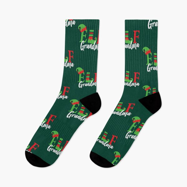 Item preview, Grandma Elf Matching Family Christmas Pajama designed and sold by amethystdesign.