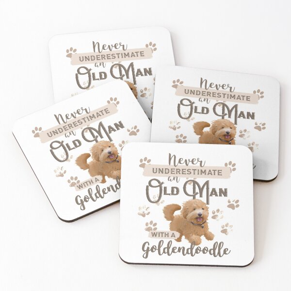 Item preview, Never Underestimate an Old Man With a Goldendoodle designed and sold by EdifyEra.