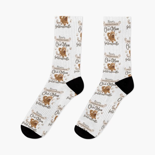 Item preview, Never Underestimate an Old Man With a Goldendoodle designed and sold by EdifyEra.