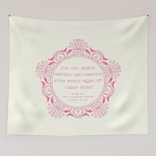 Item preview, Can't fight corruption without pissing off corrupt people! (pink 2) designed and sold by Thelittlelord.
