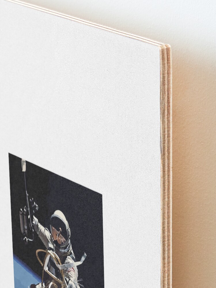 Alternate view of Astronaut Ed White's Spacewalk Colour Vector Art Mounted Print