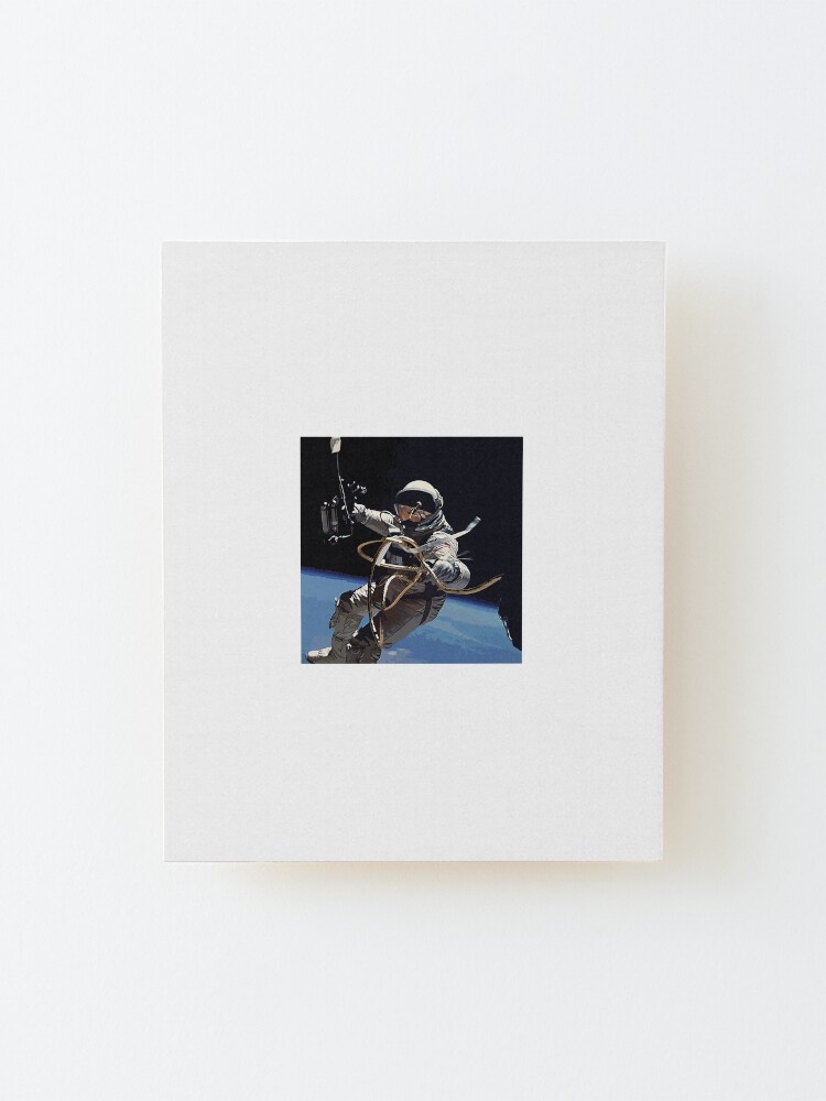 Alternate view of Astronaut Ed White's Spacewalk Colour Vector Art Mounted Print