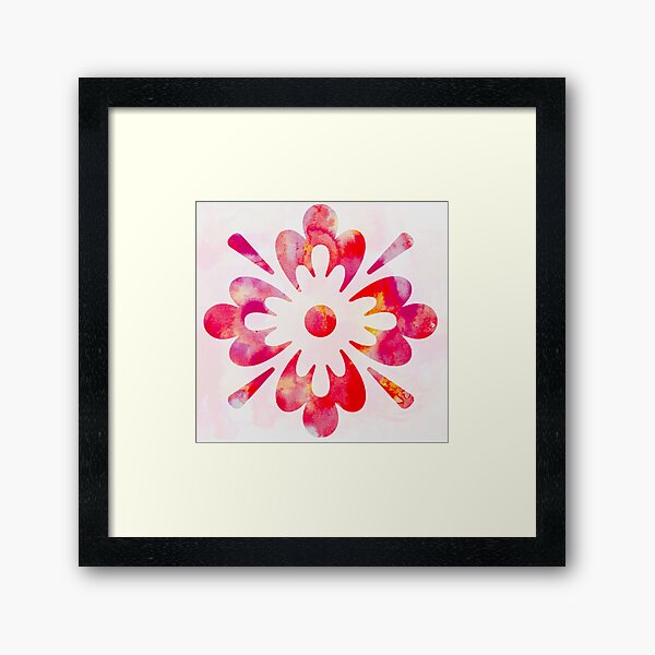 Item preview, Pink Abstract Flower designed and sold by PaintedbyCarol.