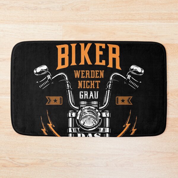 Item preview, Biker will not be gray THIS is Chrome I Birthday Gift designed and sold by ChrisFeil.